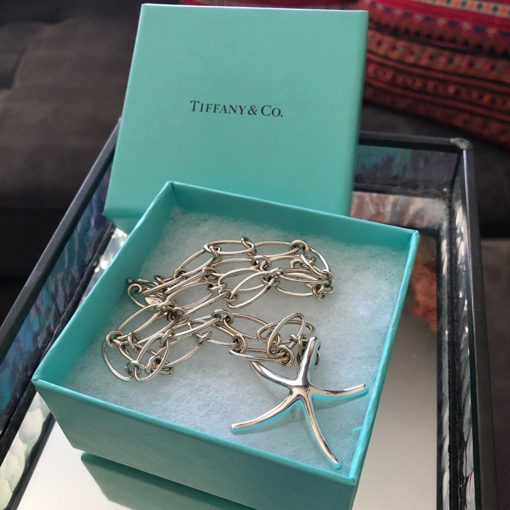 Tiffany & Co. Elsa Peretti Starfish Necklace (925)